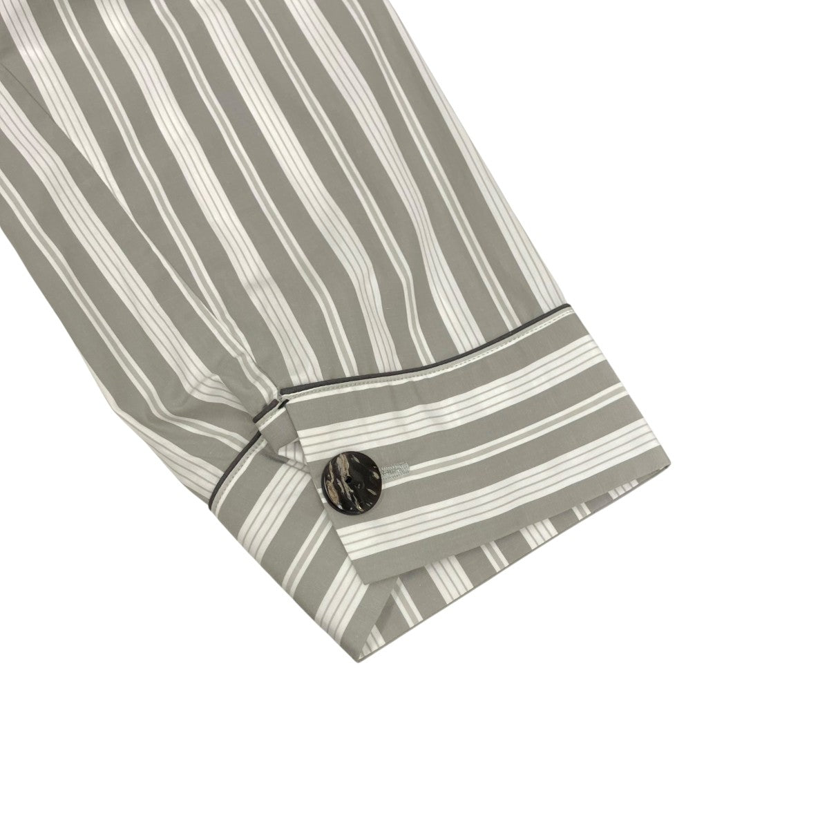 PAJAMA STRIPE BIG SHIRTストライプシャツSUNSEA3111