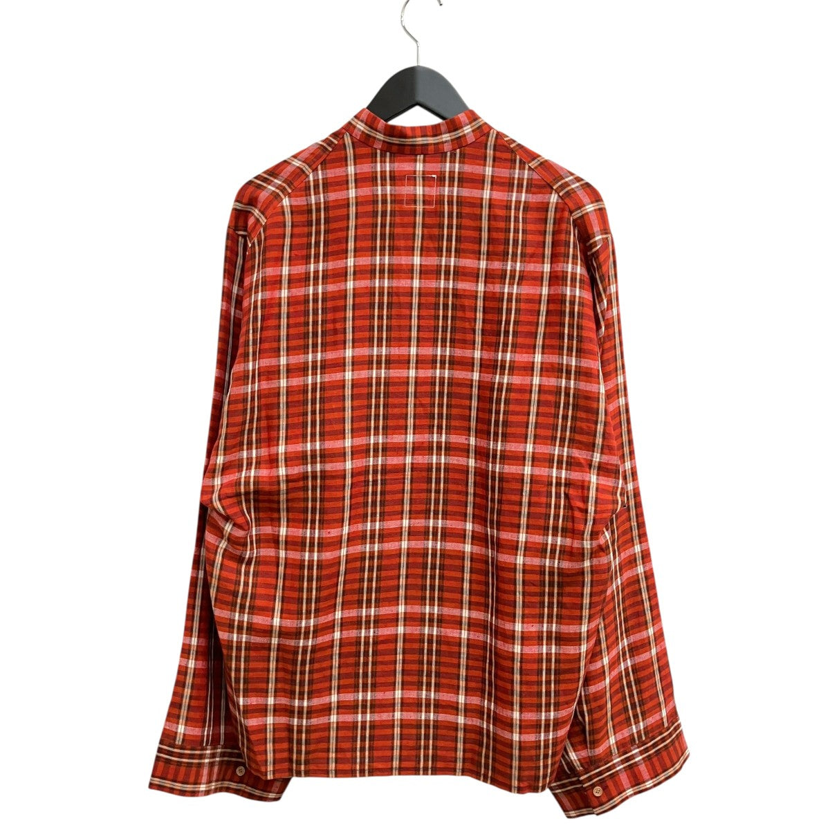 SAFILIN FRENCH LINEN BOMBER SHIRTチェックシャツSUNSEA3113