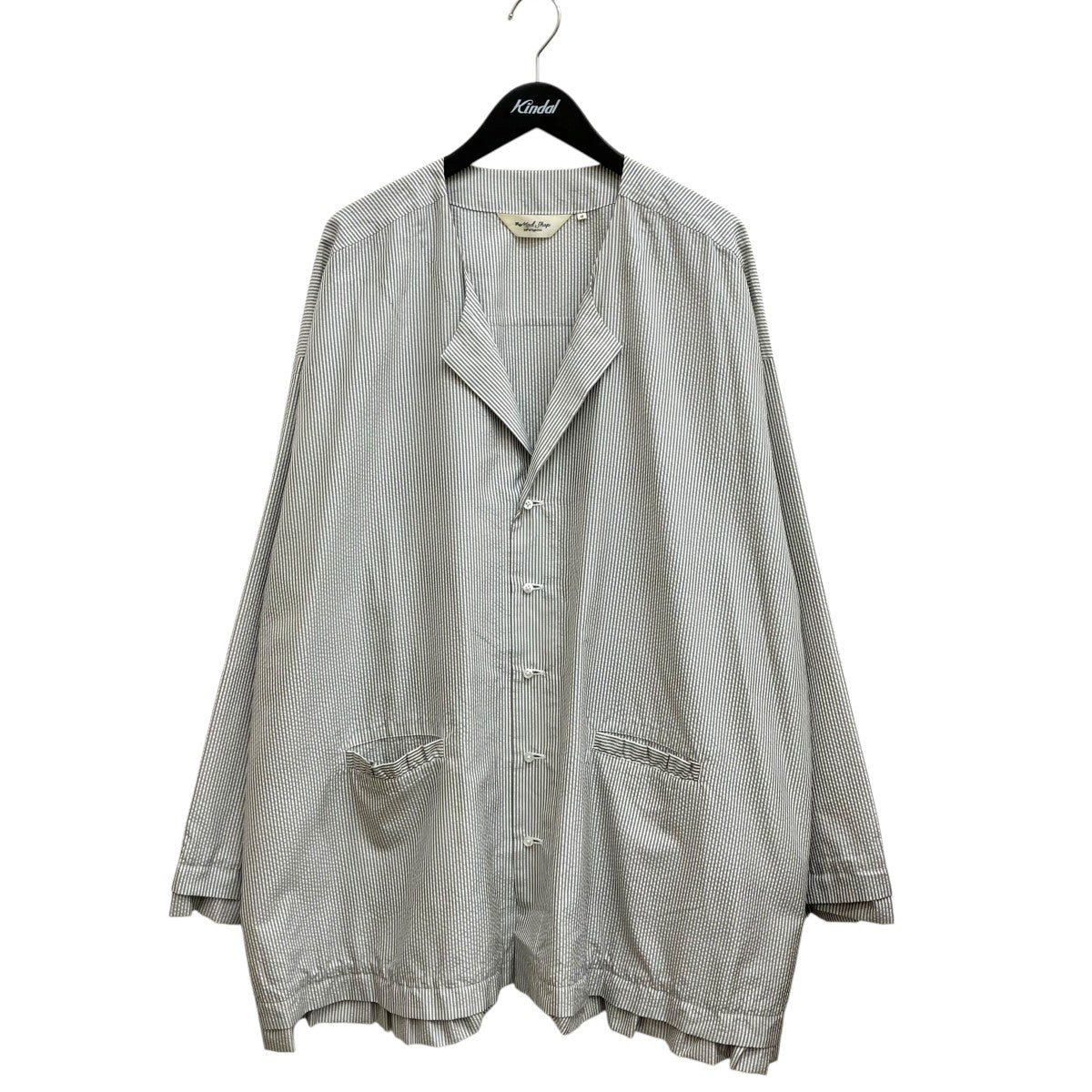 frill shirt jacketシャツジャケット