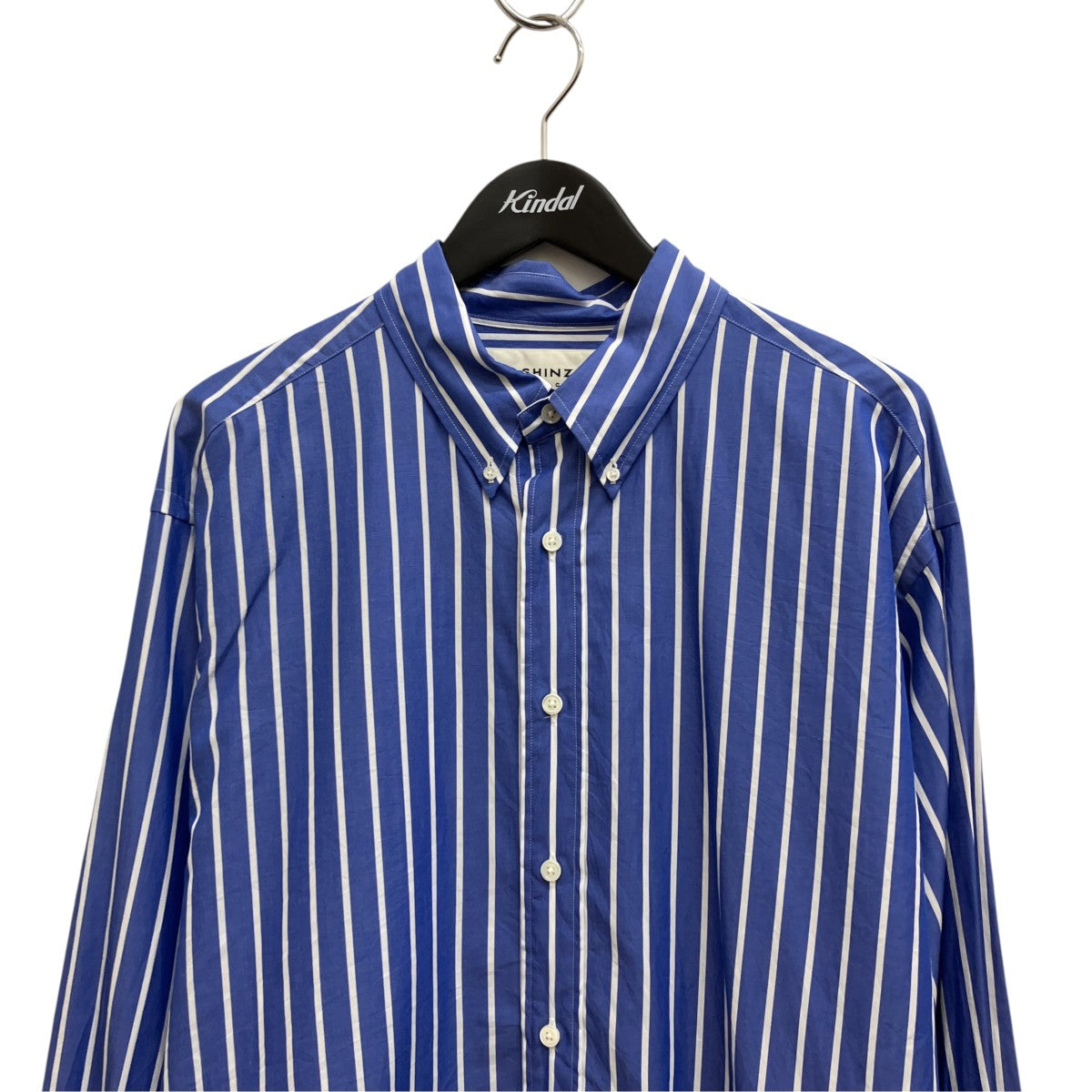 23AW STRIPE BIG SHIRTS 23AMSBL01