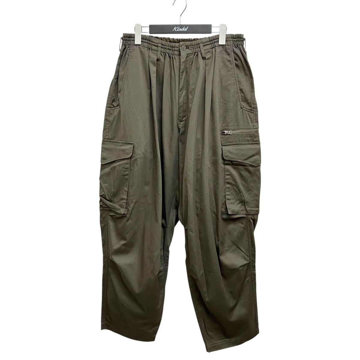 COTTON TWILL KNEE TUCK CARGO PANTS UL-P04-081