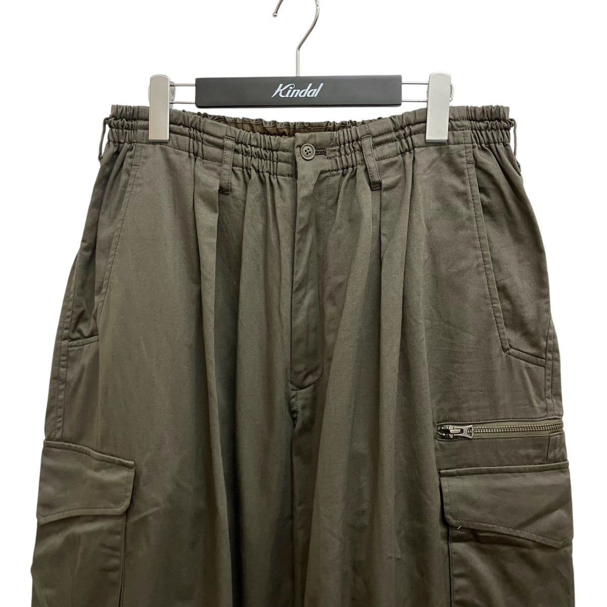 COTTON TWILL KNEE TUCK CARGO PANTS UL-P04-081