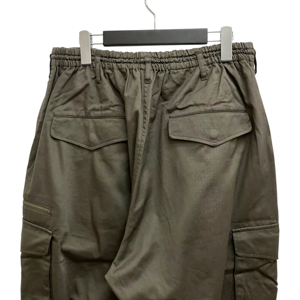 COTTON TWILL KNEE TUCK CARGO PANTS UL-P04-081
