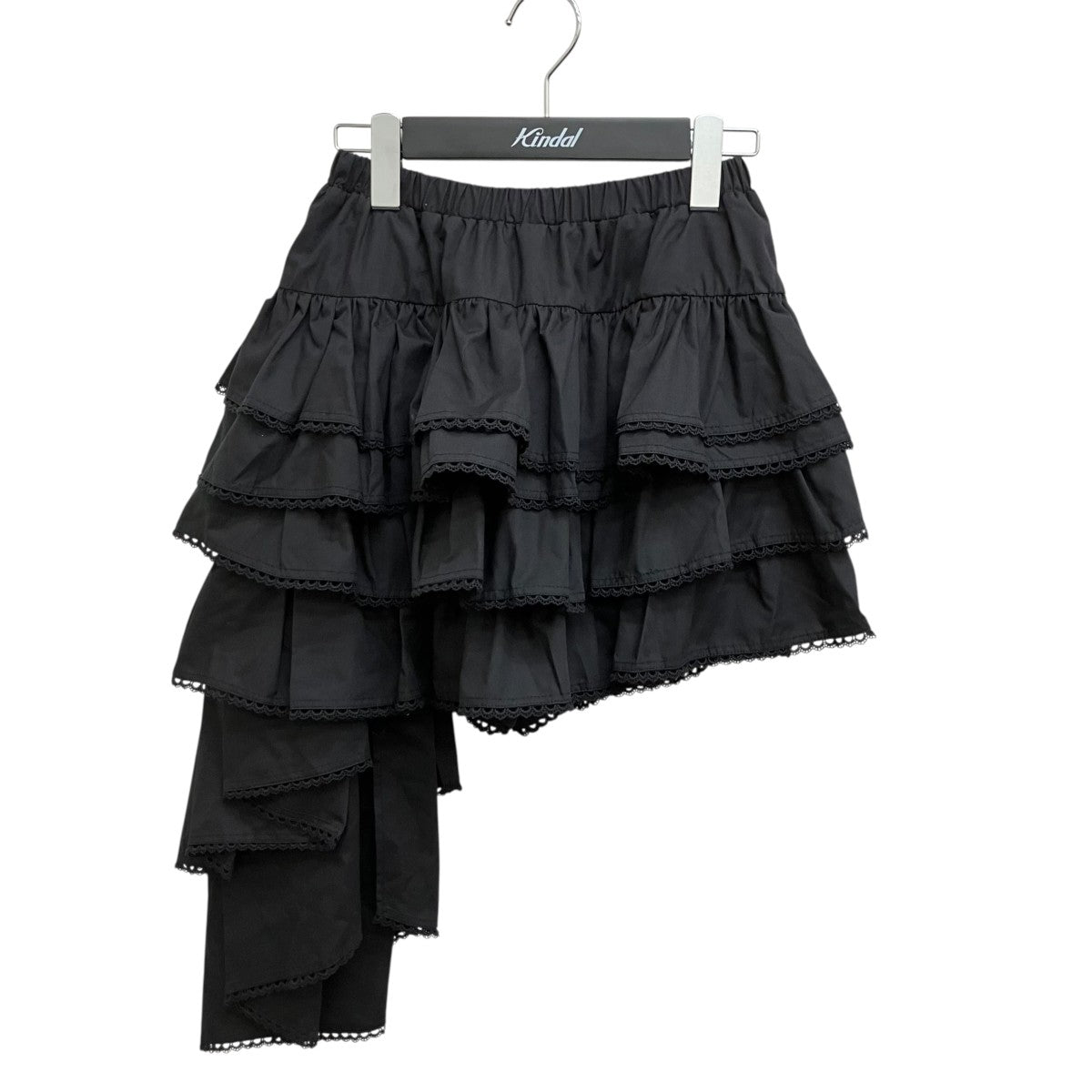 PATTY RUFFLE SKIRT B51-SK047BKF