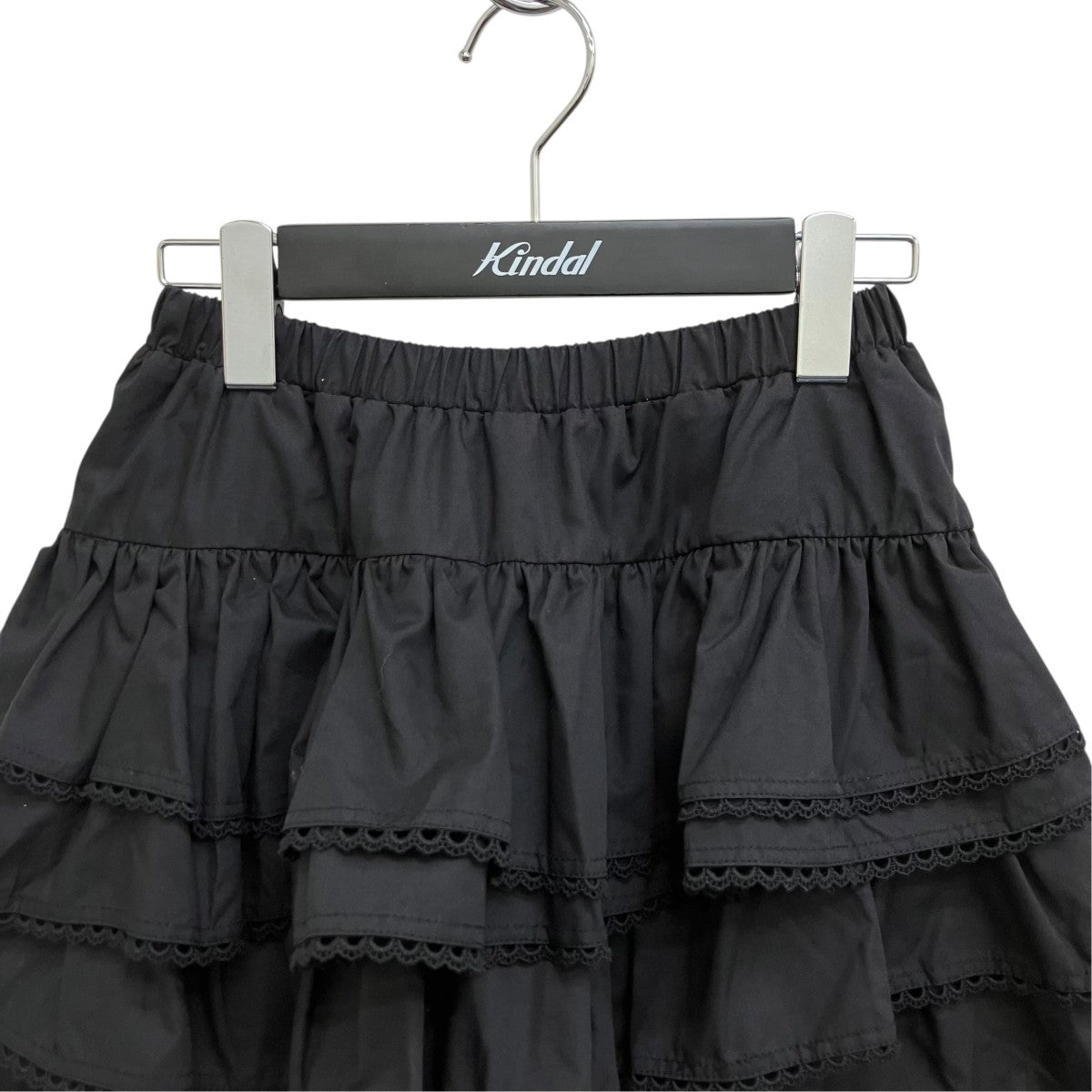 PATTY RUFFLE SKIRT B51-SK047BKF