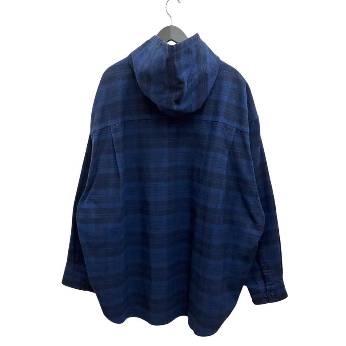 22AWCheck Flannel Hooded Shirtチェックネルシャツ720109
