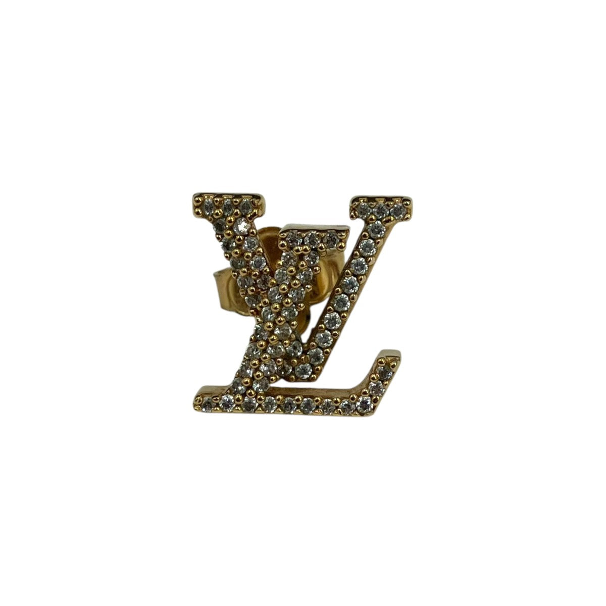 LOUIS VUITTON LV アイコニックストラスピアスM00609 古着・中古-3枚目のアイテム画像