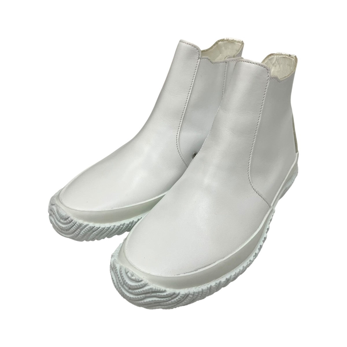 COMME des GARCONS COMME des GARCONS×SPINGLE 26SSラッフルサイドゴアブーツRQ-K101 古着・中古-1枚目のアイテム画像
