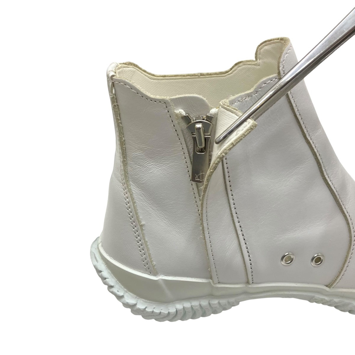 COMME des GARCONS COMME des GARCONS×SPINGLE 26SSラッフルサイドゴアブーツRQ-K101 古着・中古-6枚目のアイテム画像