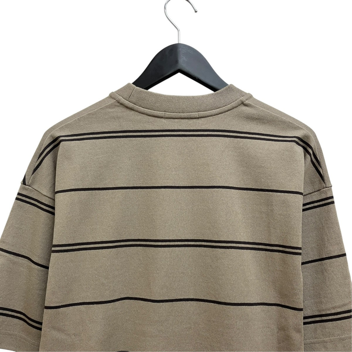 COMME des GARCONS HOMME 26SS ボーダーレイヤードTシャツ AD2025／ HQ-T003 古着・中古-4枚目のアイテム画像