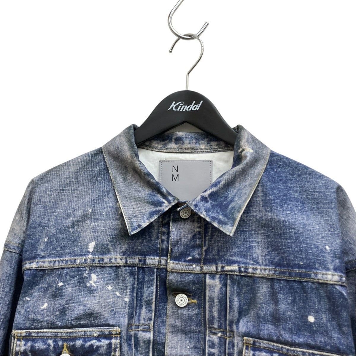 eYe COMMEdesGARCONS JUNYAWATANABE MAN×New Manual 26SSツイル転写プリントデニムジャケットWQ-J922 古着・中古-3枚目のアイテム画像