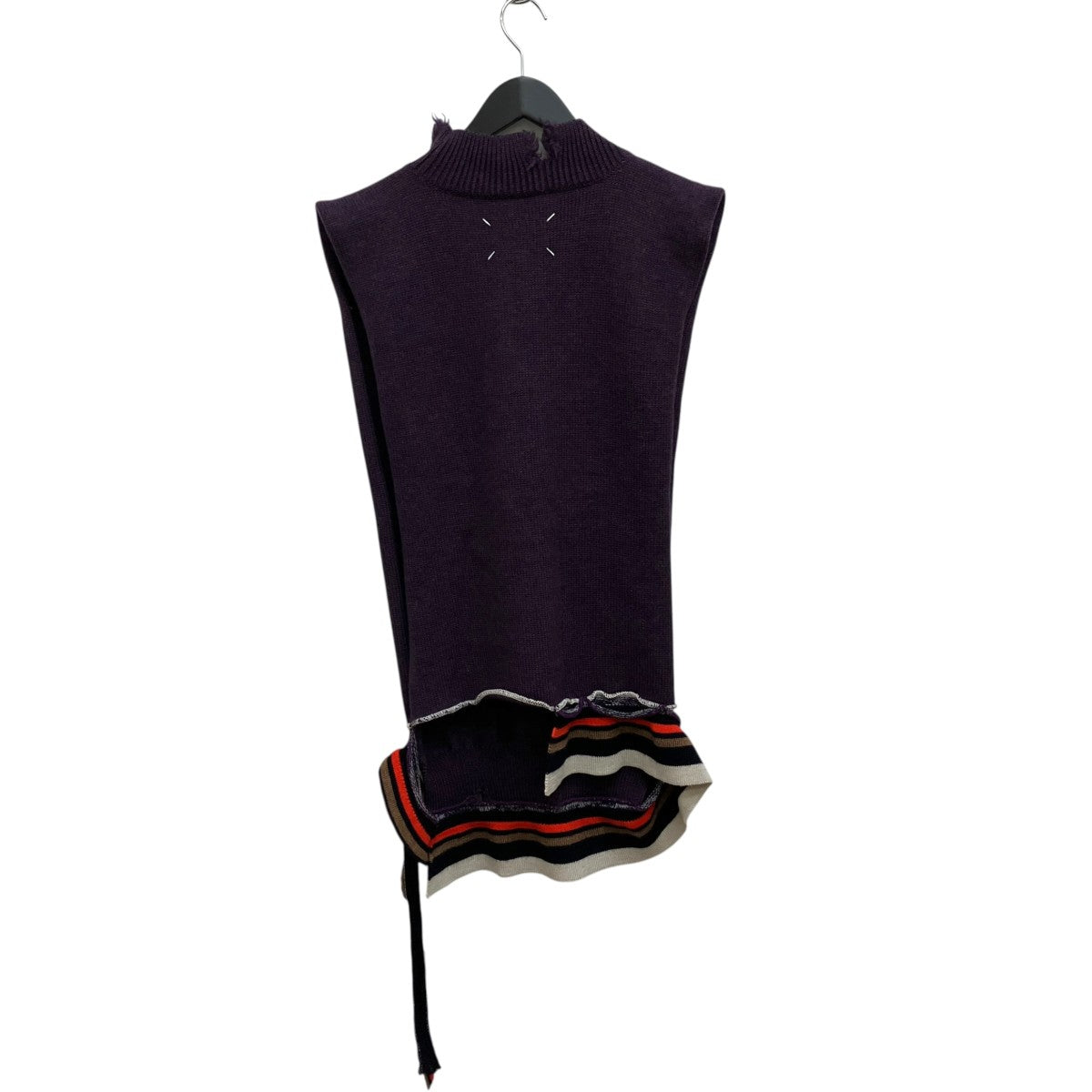 Maison Margiela 20AWGAUGE 5 JERSEY KNIT VESTニットベストS30TH0042 古着・中古-2枚目のアイテム画像