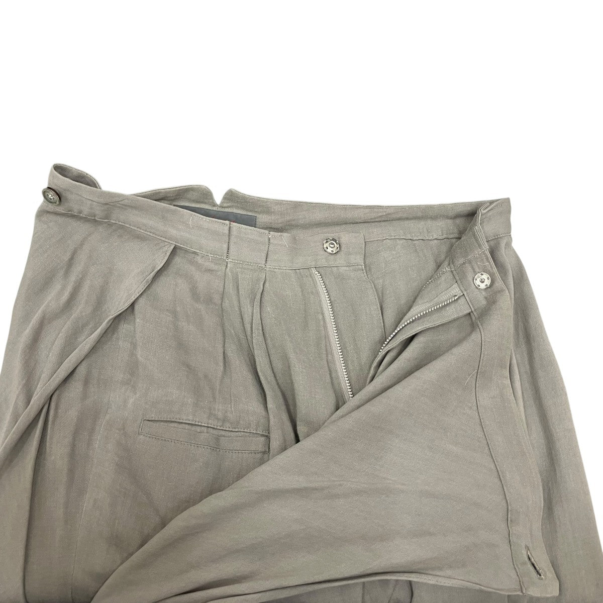 yohji yamamoto+Noir リネンパンツNV-P16-029 古着・中古-5枚目のアイテム画像