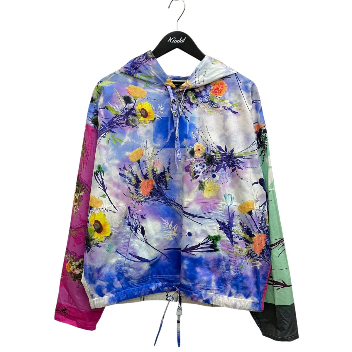 LOUIS VUITTON 20SSFLOWER POPLIN ANORAK HOODIEアノラックパーカーRM201 TXB HIS79W 古着・中古-1枚目のアイテム画像