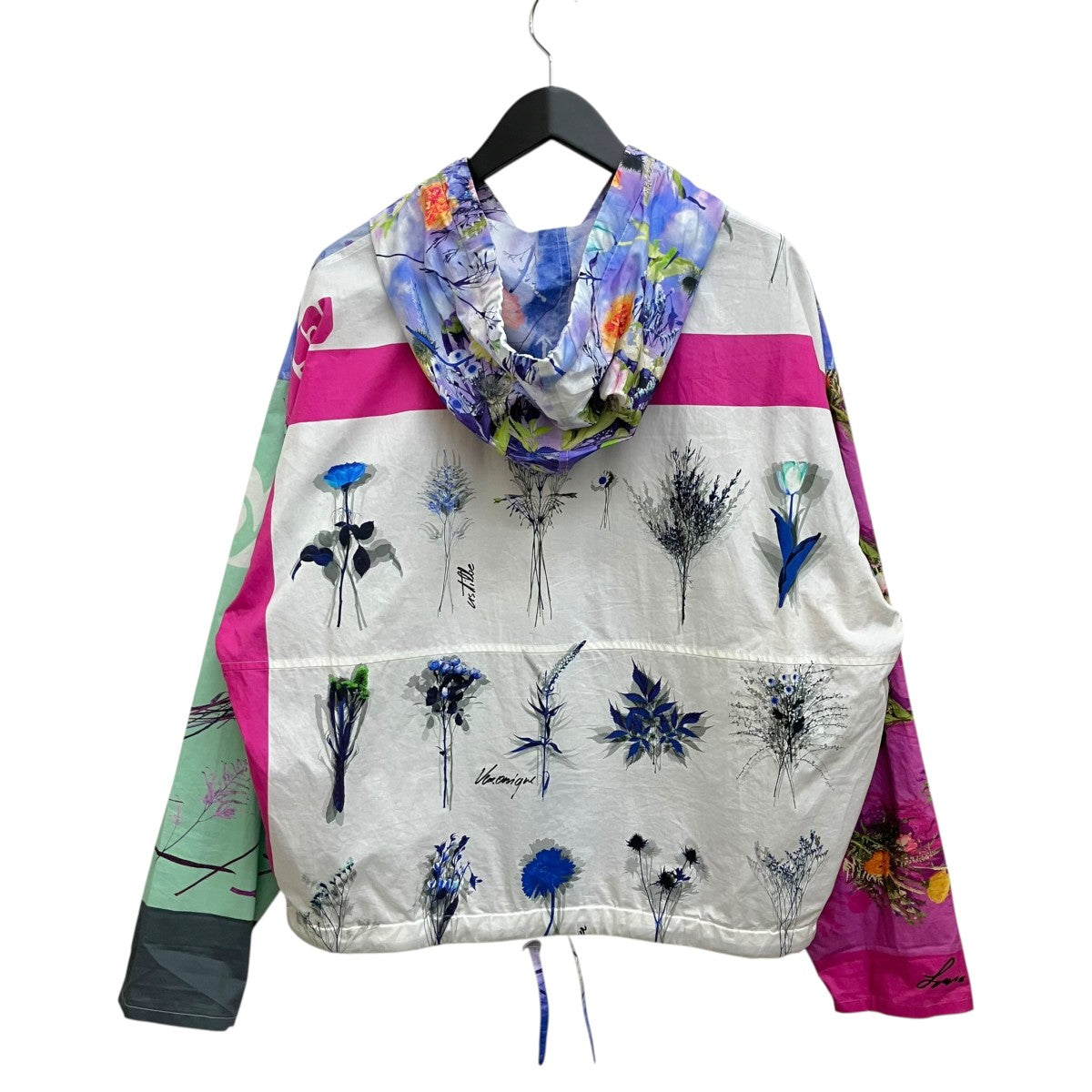 LOUIS VUITTON 20SSFLOWER POPLIN ANORAK HOODIEアノラックパーカーRM201 TXB HIS79W 古着・中古-2枚目のアイテム画像
