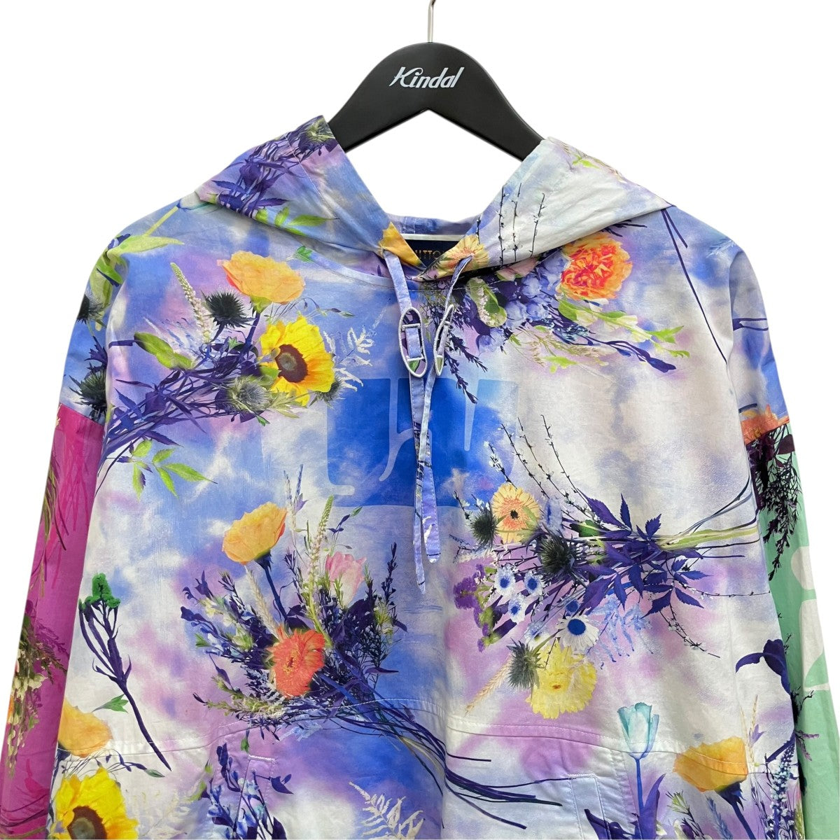 LOUIS VUITTON 20SSFLOWER POPLIN ANORAK HOODIEアノラックパーカーRM201 TXB HIS79W 古着・中古-3枚目のアイテム画像