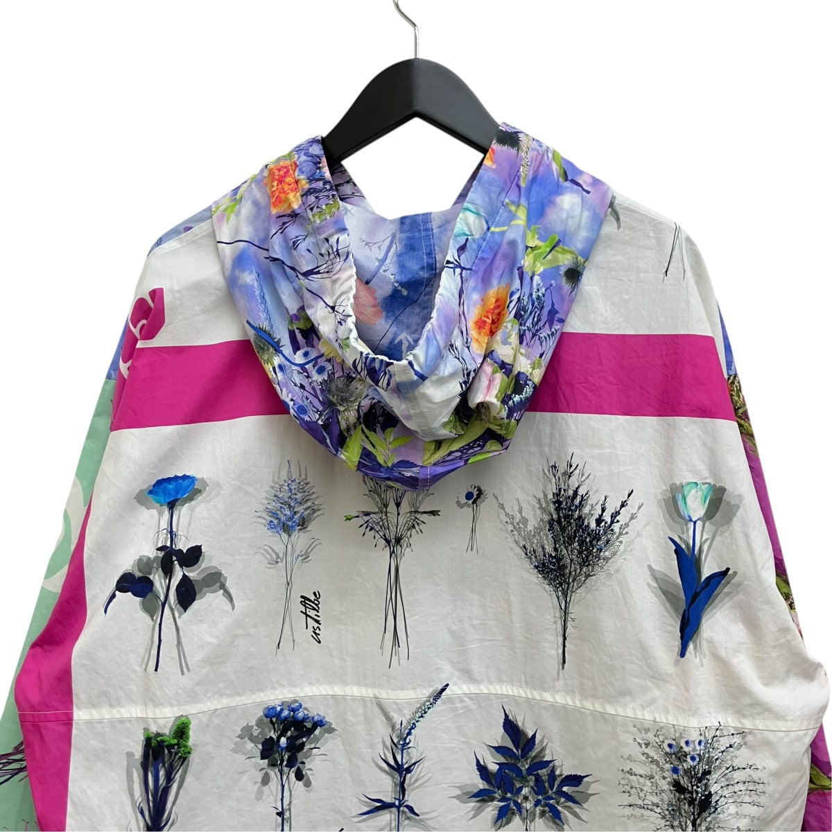LOUIS VUITTON 20SSFLOWER POPLIN ANORAK HOODIEアノラックパーカーRM201 TXB HIS79W 古着・中古-4枚目のアイテム画像
