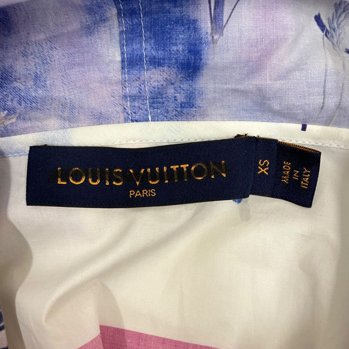 LOUIS VUITTON 20SSFLOWER POPLIN ANORAK HOODIEアノラックパーカーRM201 TXB HIS79W 古着・中古-6枚目のアイテム画像