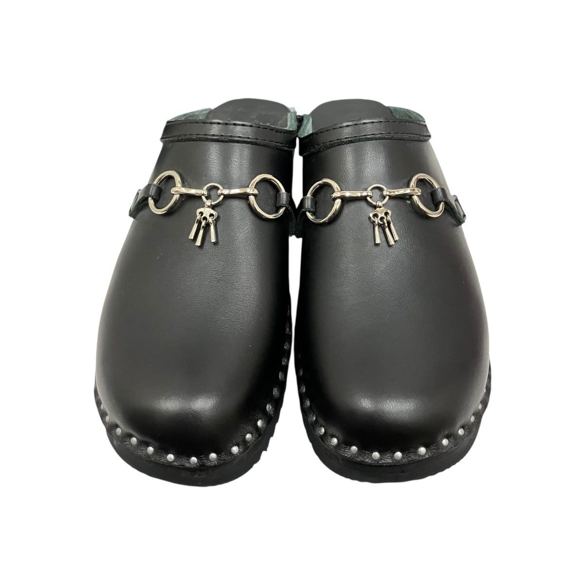 Needles×TROENTORP Swedish Clog Tassel Bitレザーシューズ 古着・中古-2枚目のアイテム画像