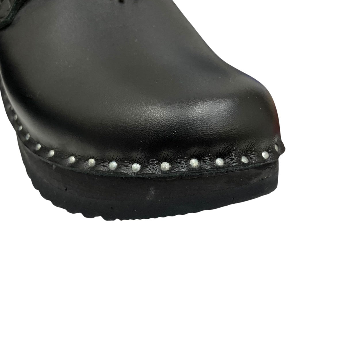 Needles×TROENTORP Swedish Clog Tassel Bitレザーシューズ 古着・中古-7枚目のアイテム画像