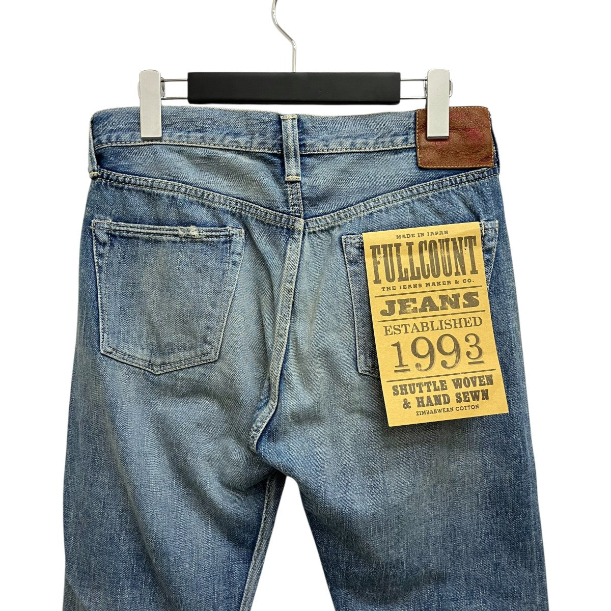 FULLCOUNT Slim Straight Denimデニムパンツ1108SS 古着・中古-4枚目のアイテム画像