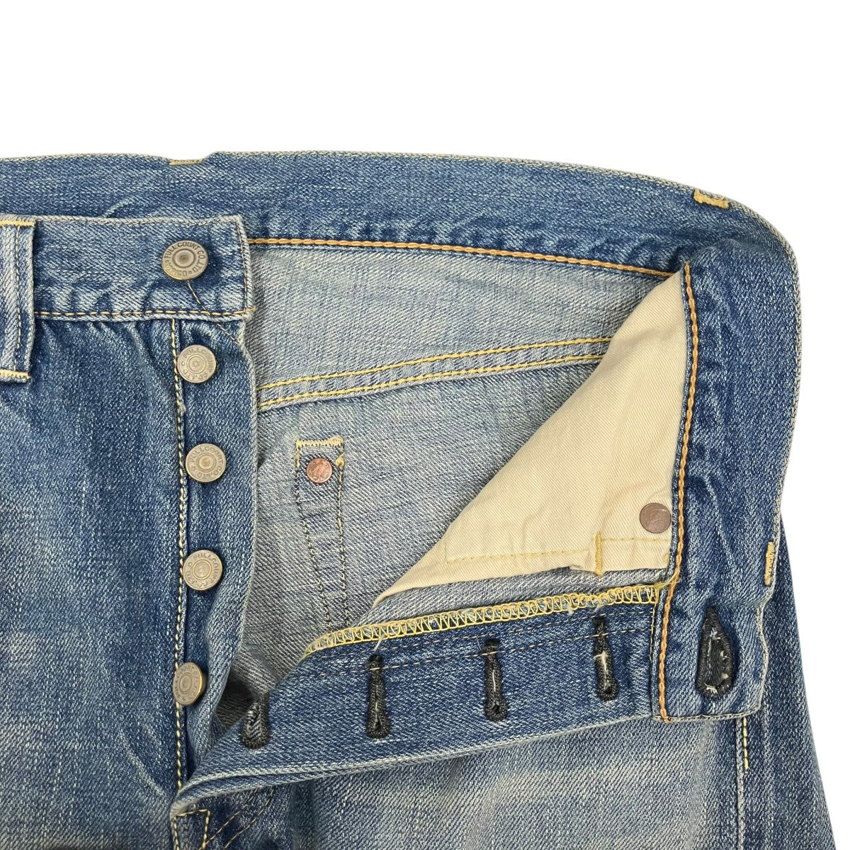 FULLCOUNT Slim Straight Denimデニムパンツ1108SS 古着・中古-7枚目のアイテム画像
