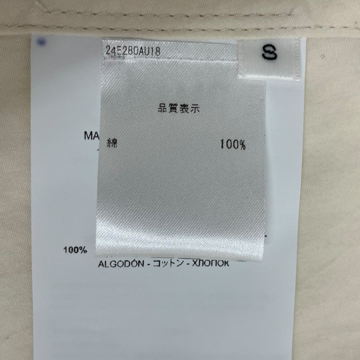 24SSWHITNEY SHIRTプルオーバーシャツ24E28OAU18