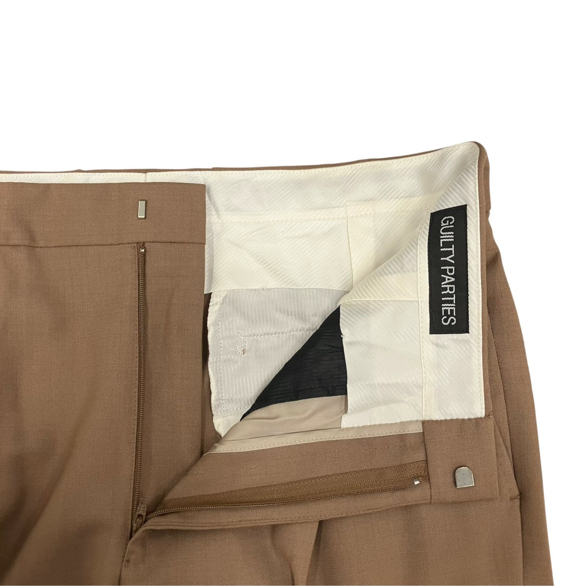 DORMEUIL社製タックパンツ