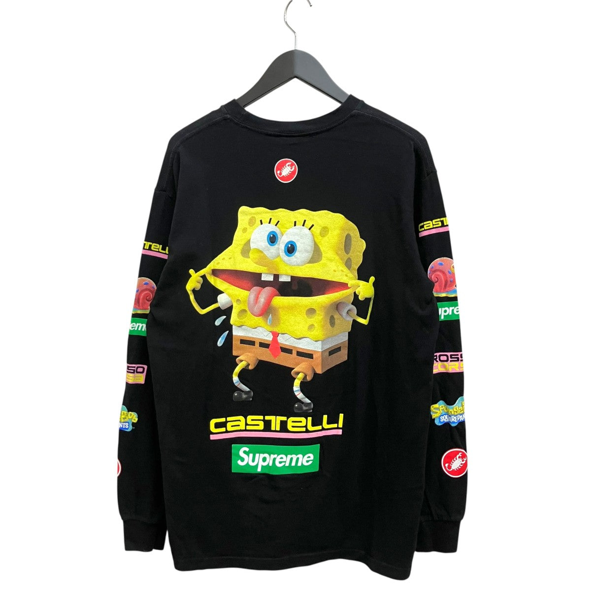 25SSSponge Bob Castelli Cycling L S Tee長袖Tシャツ