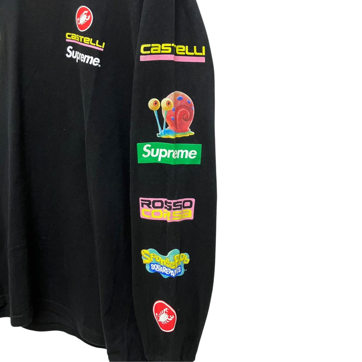 25SSSponge Bob Castelli Cycling L S Tee長袖Tシャツ