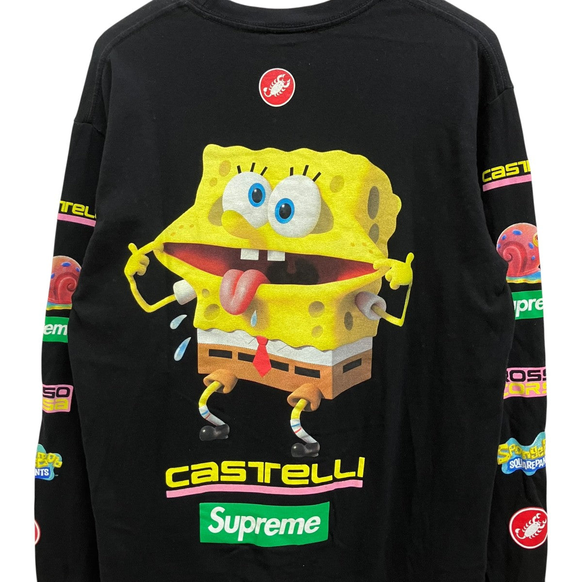 25SSSponge Bob Castelli Cycling L S Tee長袖Tシャツ
