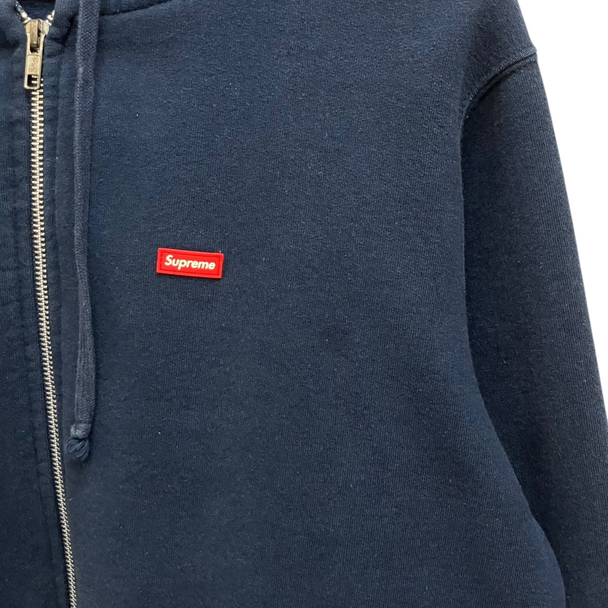 SMALL BOX ZIP UP HOODEDジップパーカー