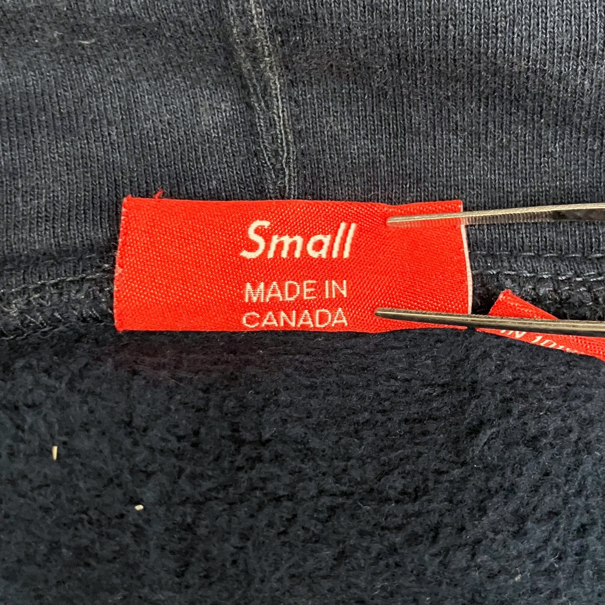SMALL BOX ZIP UP HOODEDジップパーカー