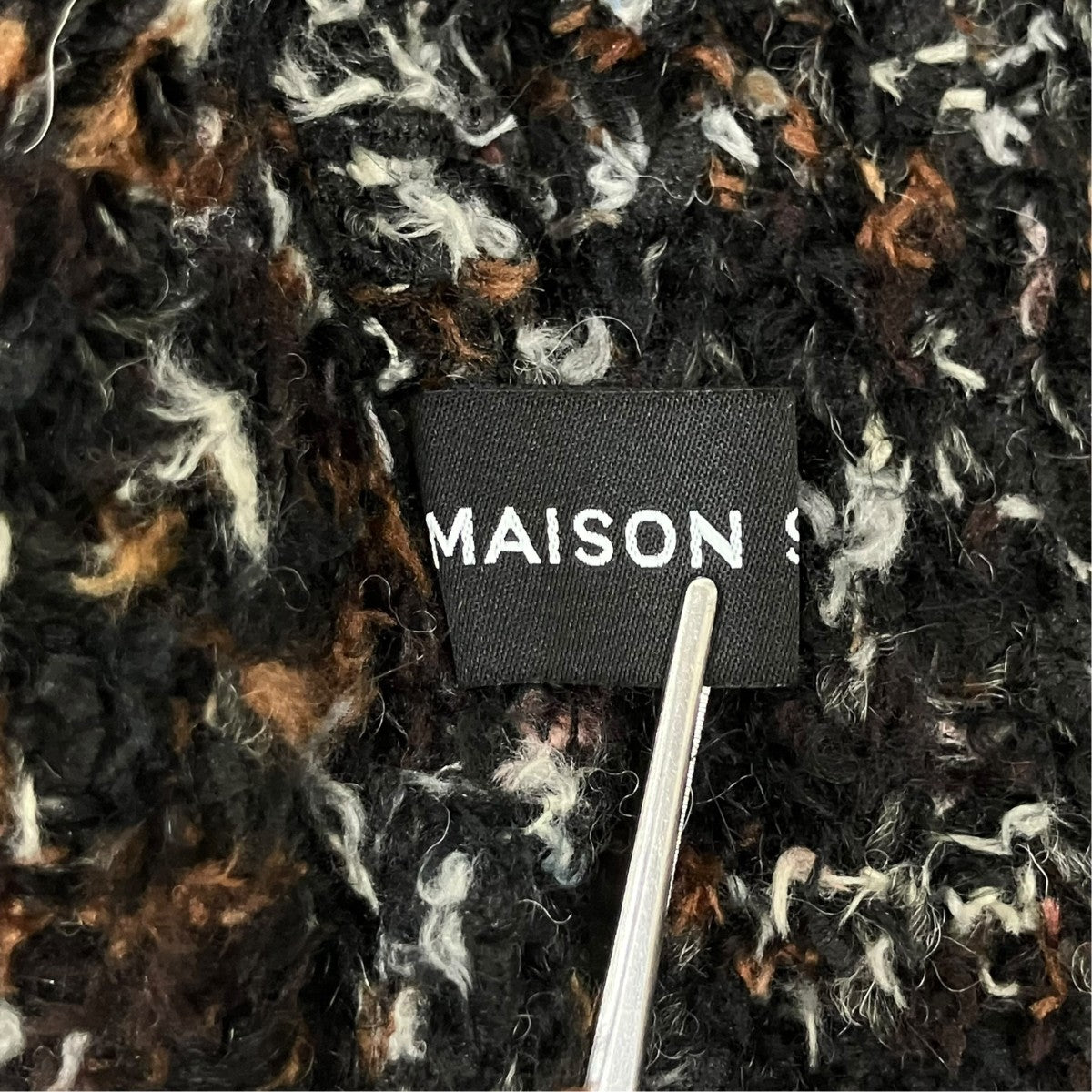 MAISON SPECIAL Melange Balaclavaニット帽 古着・中古-6枚目のアイテム画像