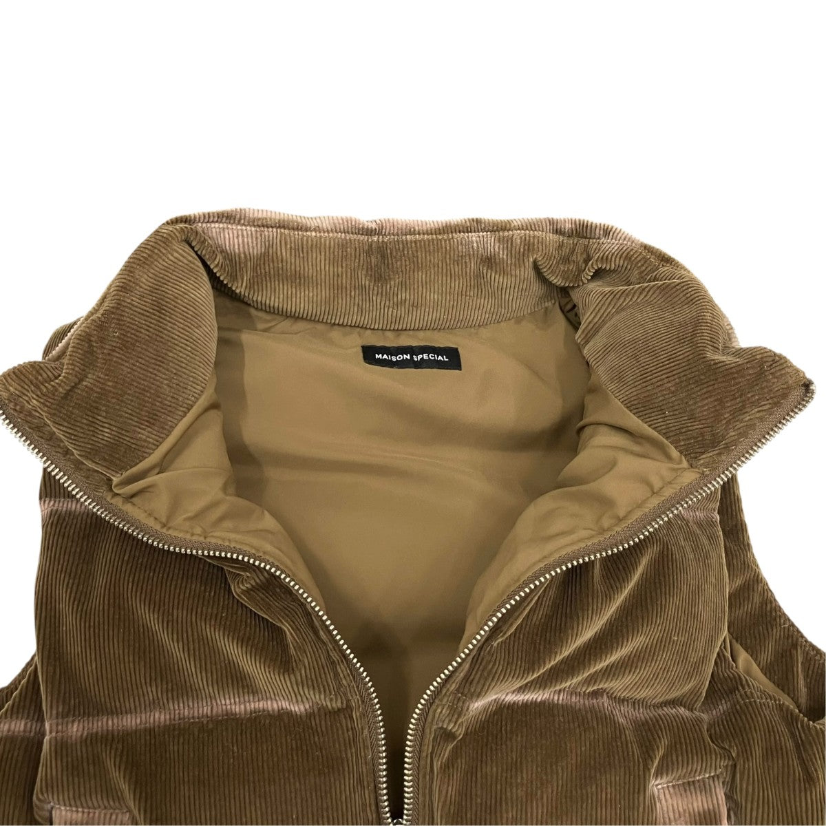 Multi Fabric Puffer Vest中綿ベスト21242215701