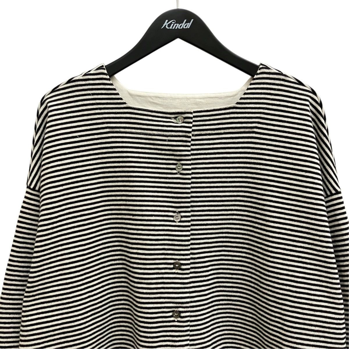 24AW ボーダー2wayカーデ 001244-1171