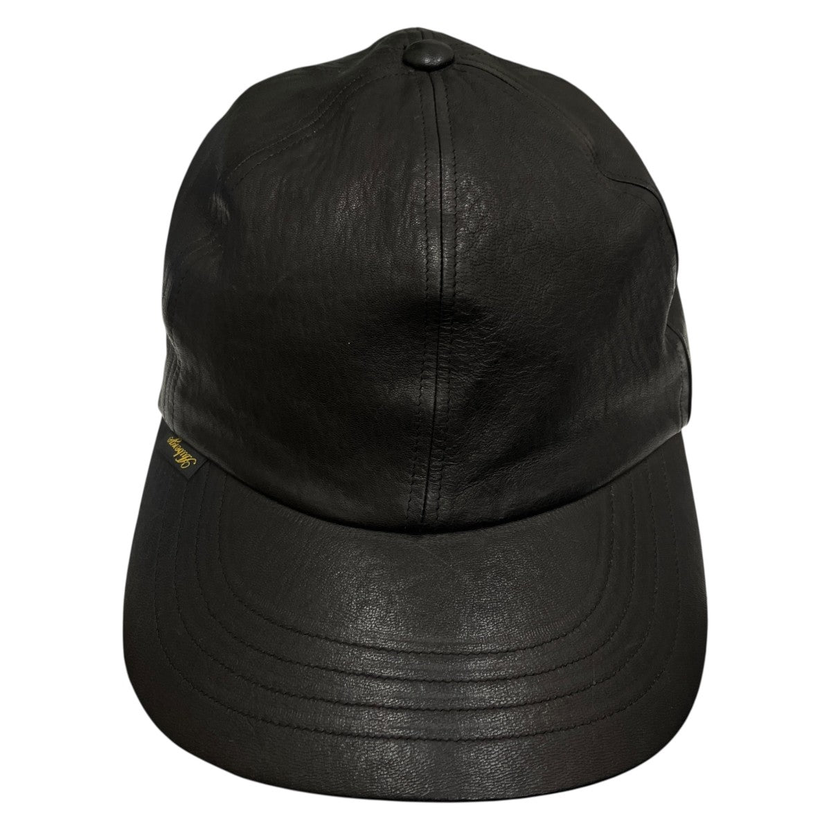 AUBERGE レザーキャップ 古着・中古-2枚目のアイテム画像