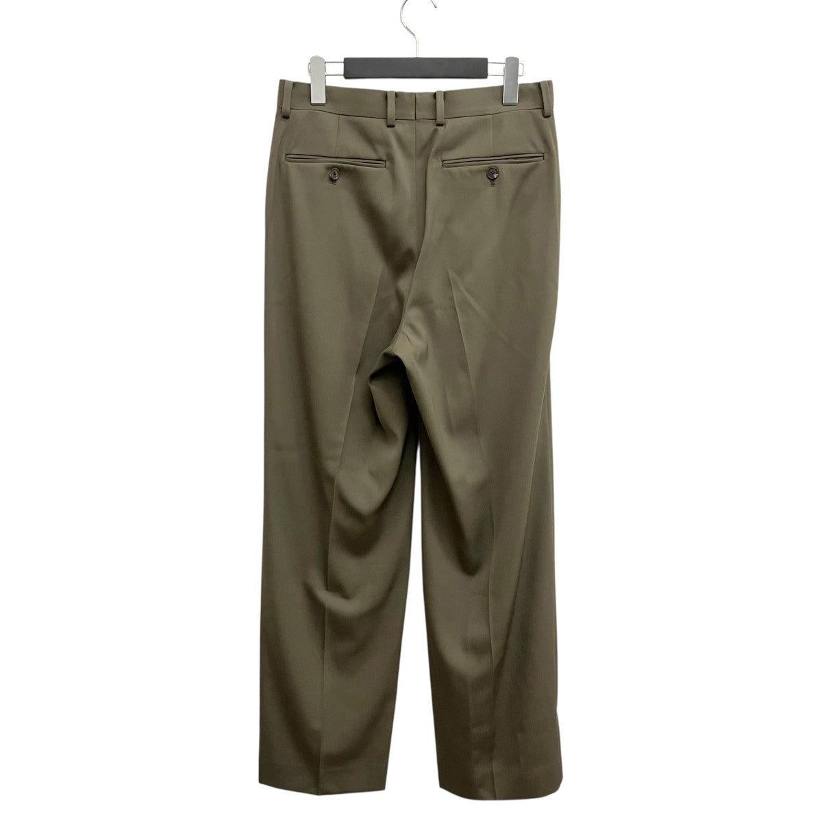 26SSLIGHT WOOL MAX GABARDINE TWOーTUCK SLACKSスラックスA26SP04MG