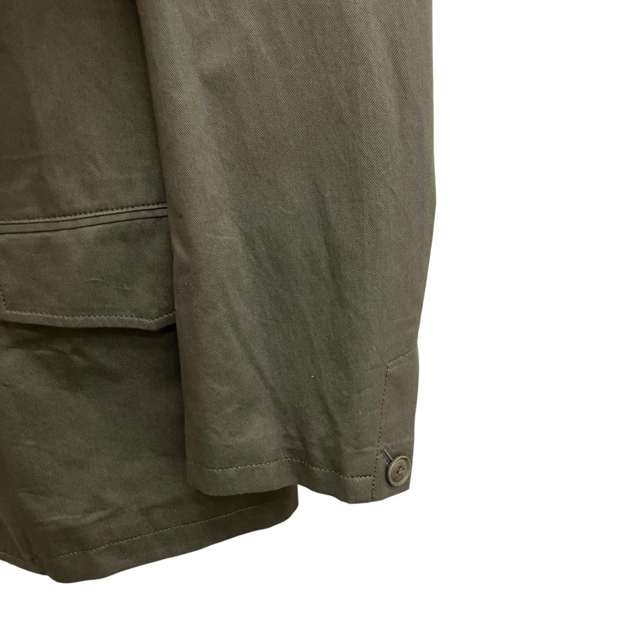 25AWCOTTON TWILL PEAKED LAPEL TAILORED JACKETテーラードジャケットUL-J02-081