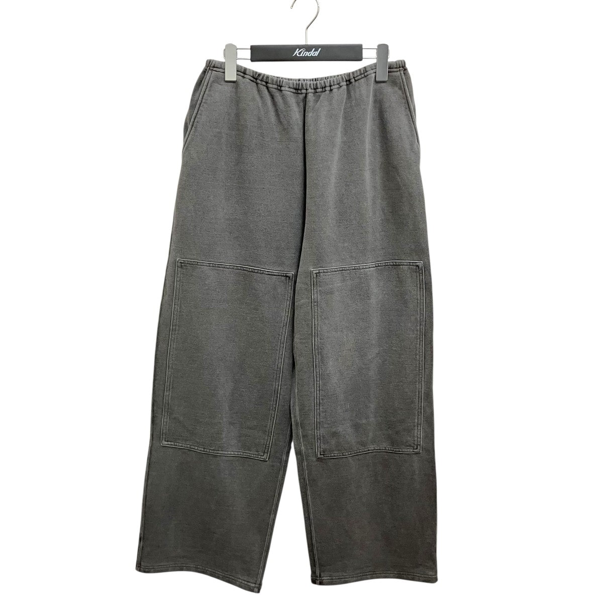 26SS Light Sweat Double-knee pants BHS26S033-BLK