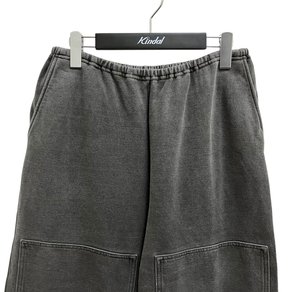 26SS Light Sweat Double-knee pants BHS26S033-BLK