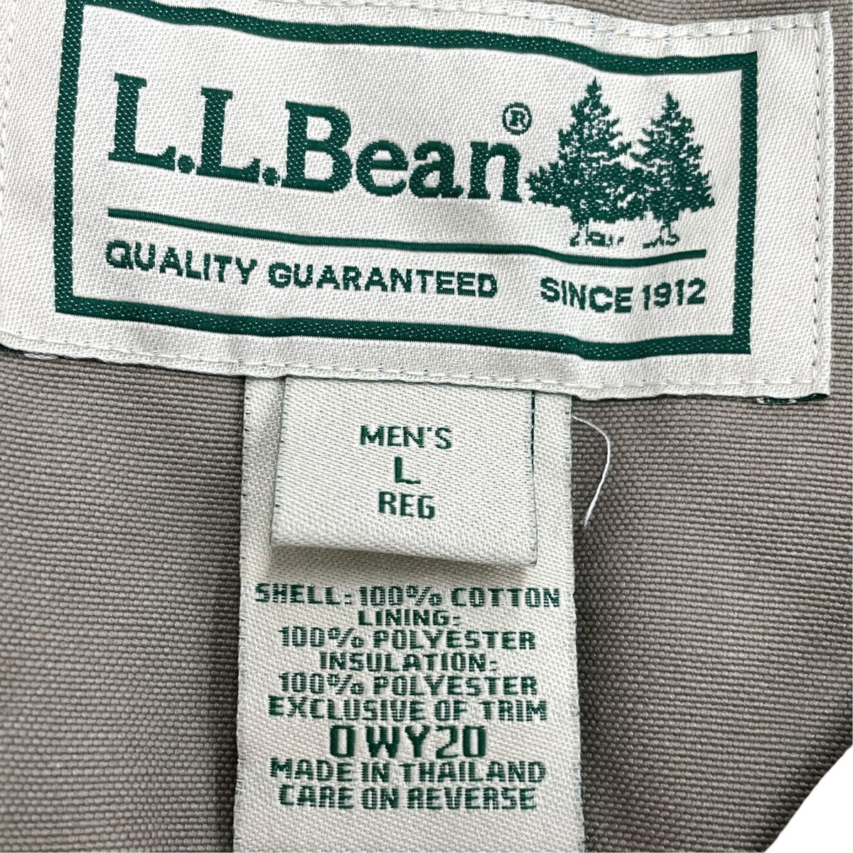 L．L．Bean Thinsulate中綿ジャケット 古着・中古-5枚目のアイテム画像