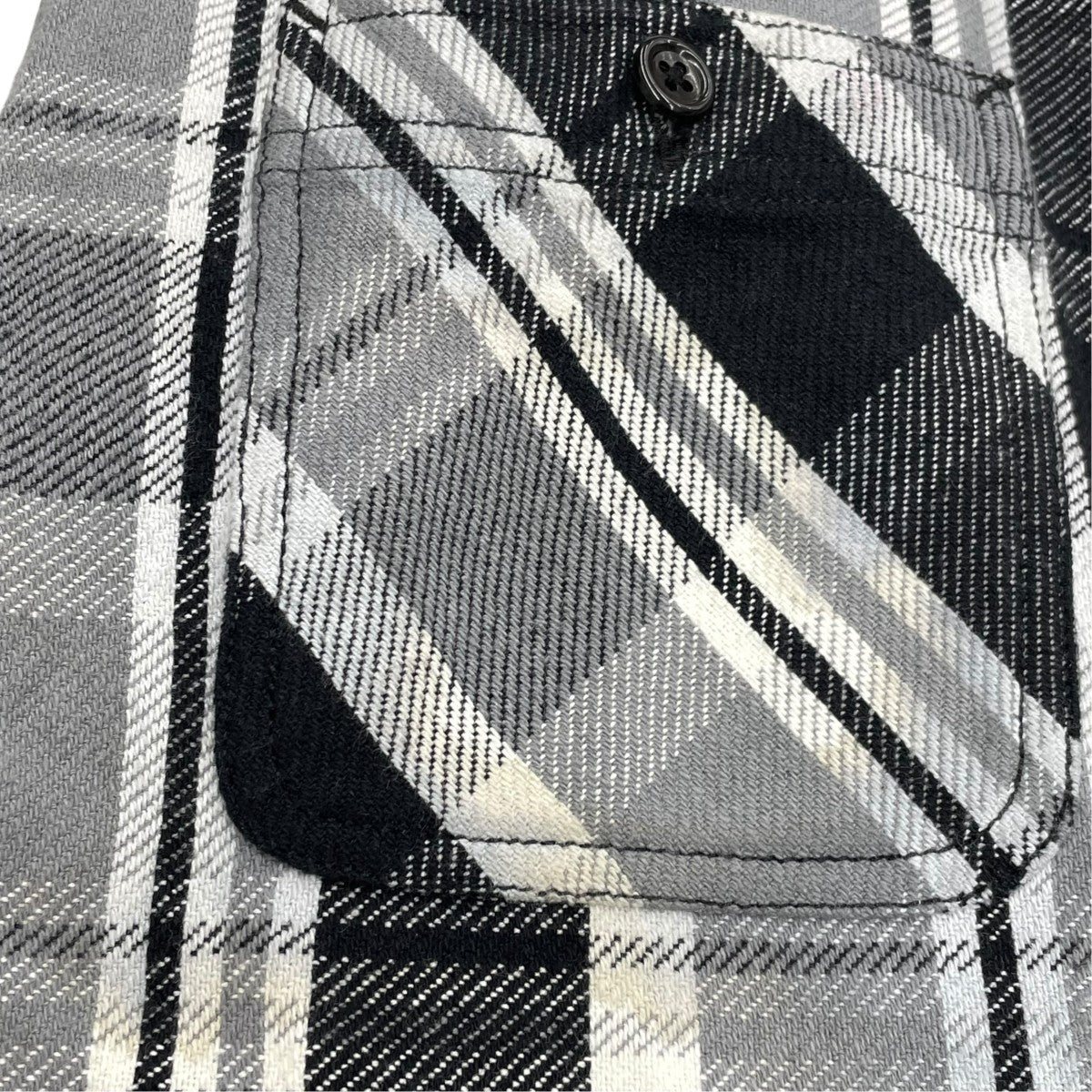 チェックネルシャツ