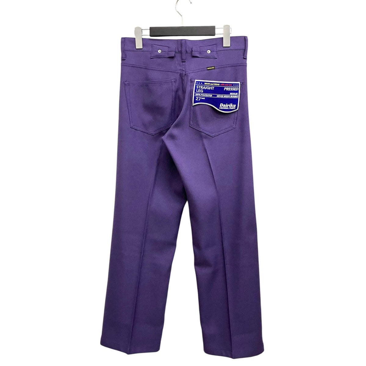 Straight Flasher Pressed Pants 22AW P-3