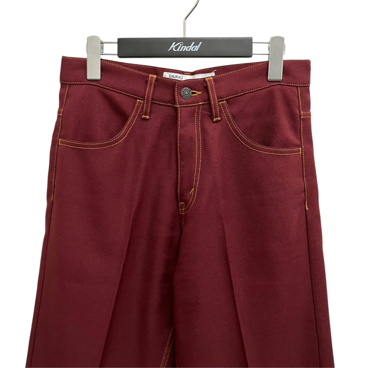 Straight Flasher Pressed Pants 21AW P-4