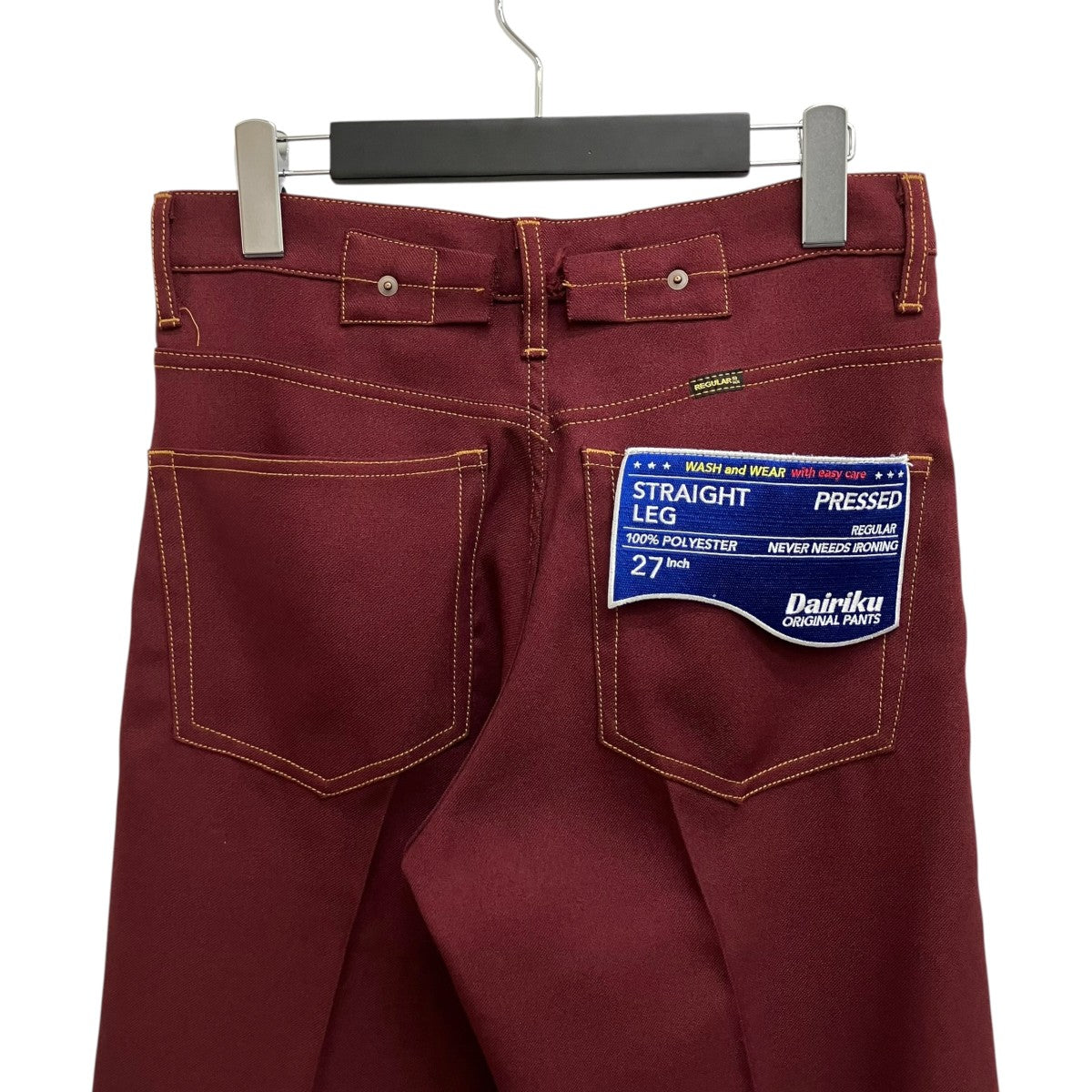 Straight Flasher Pressed Pants 21AW P-4
