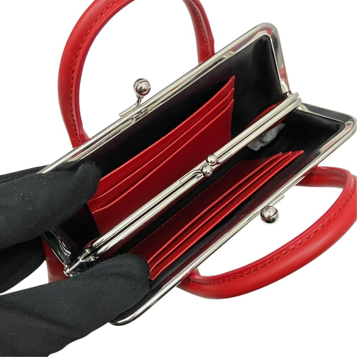 CLASP HANDLES CLASP WALLET（M）ハンドバッグ8Z-U072-051