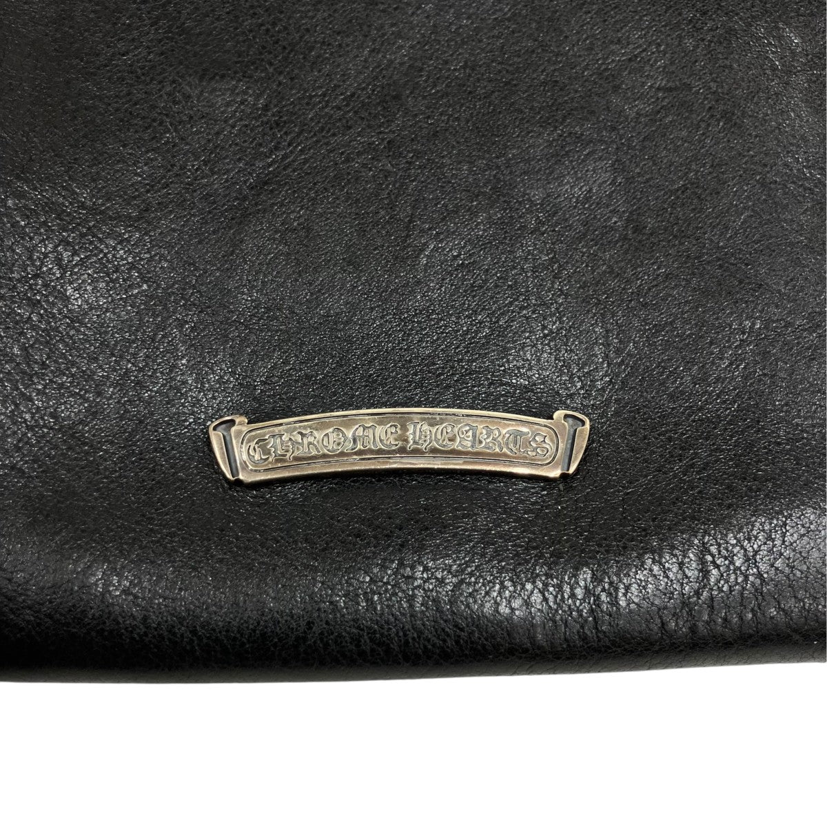 CHROME HEARTS SQ PKT 3CEME CRS スクエアポケット 3クロスパッチレザーショルダーバッグ 古着・中古-5枚目のアイテム画像