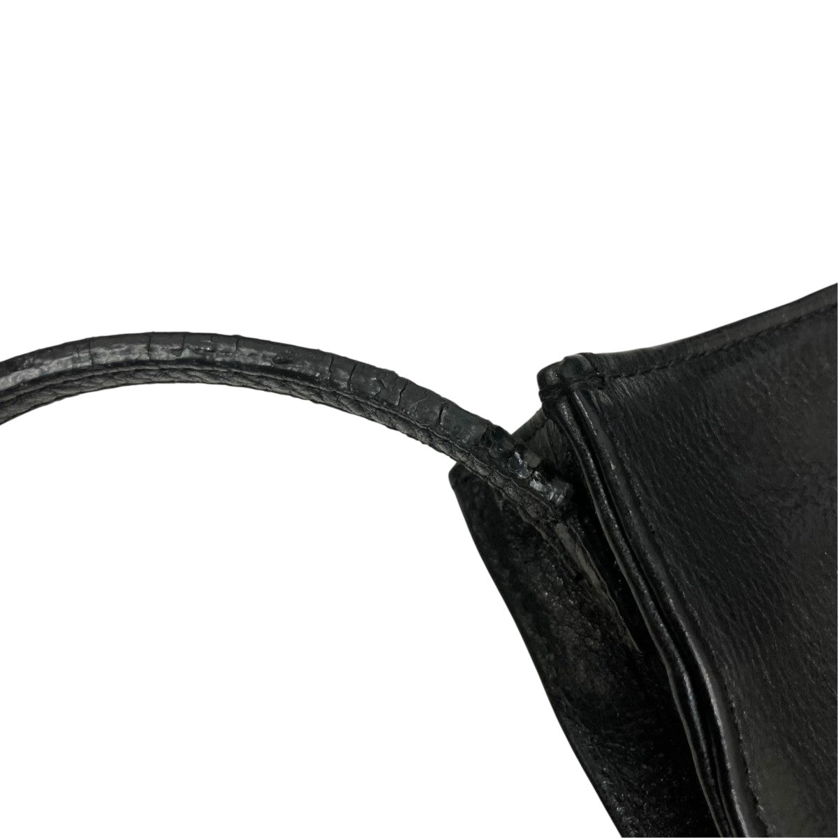 CHROME HEARTS SQ PKT 3CEME CRS スクエアポケット 3クロスパッチレザーショルダーバッグ 古着・中古-6枚目のアイテム画像