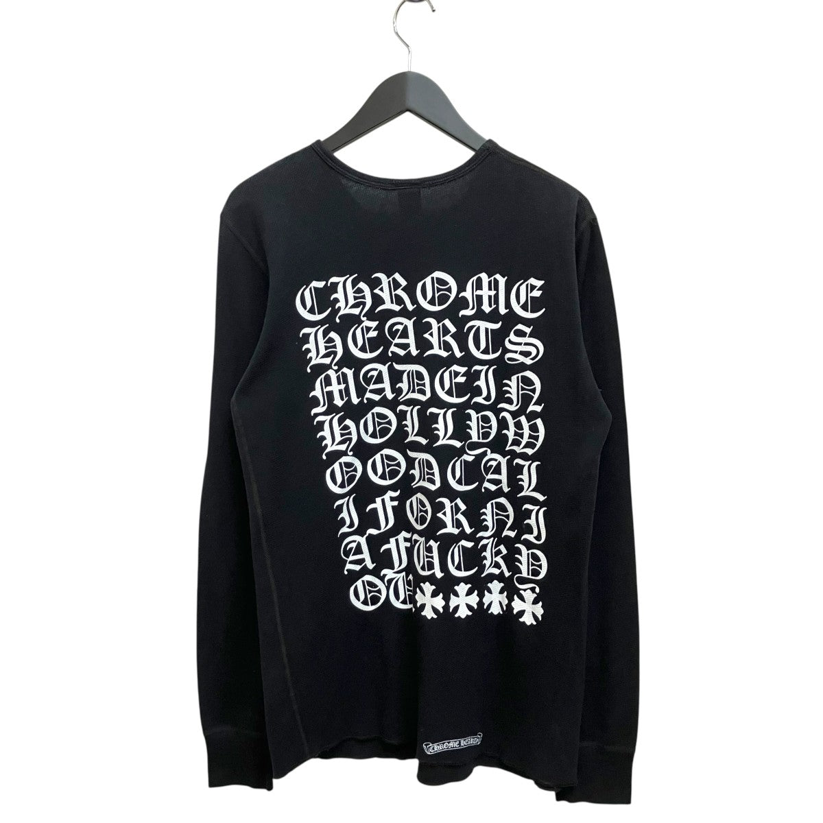 CHROME HEARTS(クロムハーツ) CHプラスサーマルカットソー ブラック
